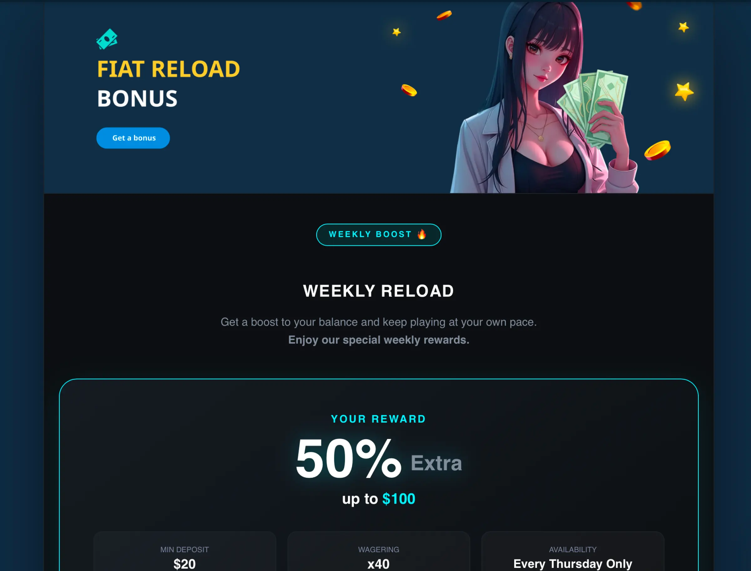 Koifortune Actual Bonuses